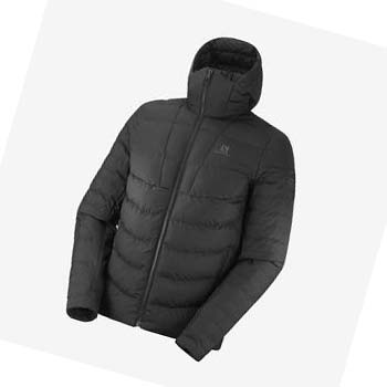 Salomon ESSENTIAL XWARM INSULATED Kabát Férfi Fekete | HU 2310FDN